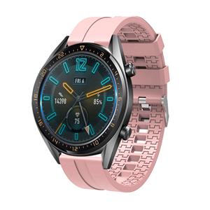 Strap-it Huawei Watch GT extreme silicone band (roze)
