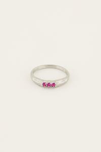 My jewellery Triple very berry ring