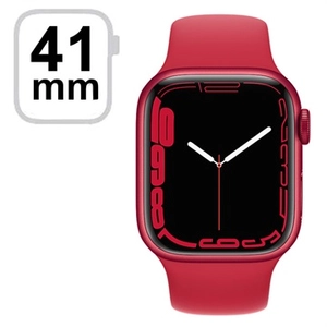 Apple Watch S7 Aluminium 41mm Cellular (PRODUCT)RED (Sportarmband rot)