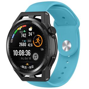 Strap-it Huawei Watch GT Runner sport bandje (lichtblauw)