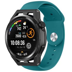 Strap-it Huawei Watch GT Runner sport bandje (groen-blauw)