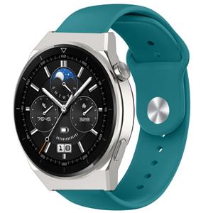 Strap-it Huawei Watch GT 3 Pro 46mm sport bandje (groen-blauw)