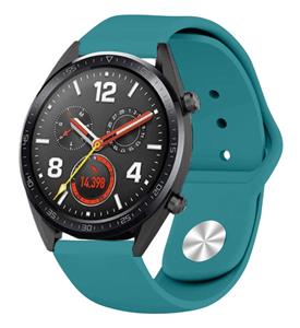 Strap-it Huawei Watch GT sport bandje (groen-blauw)