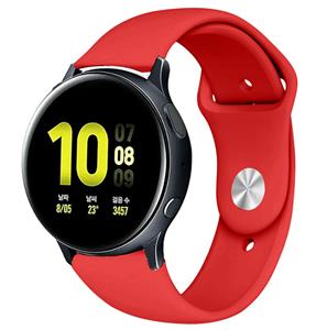 Strap-it Samsung Galaxy Watch Active sport bandje (rood)