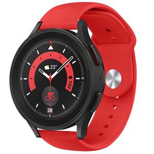 Strap-it Samsung Galaxy Watch 5 Pro sport bandje (rood)