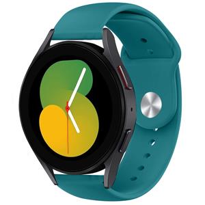 Strap-it Samsung Galaxy Watch 5 40mm sport bandje (groen-blauw)