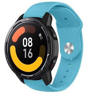 Strap-it Xiaomi Watch S1 sport bandje (lichtblauw)