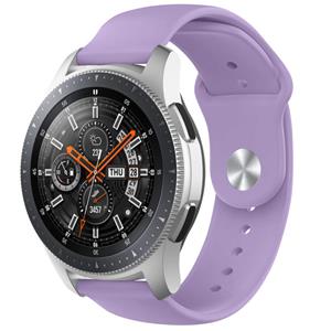 Strap-it Samsung Galaxy Watch 46mm sport bandje (lichtpaars)