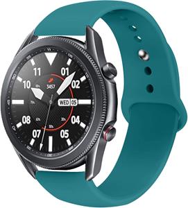 Strap-it Samsung Galaxy Watch 3 45mm sport bandje (groen-blauw)