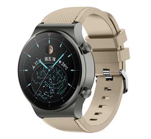Strap-it Huawei Watch GT 2 Pro siliconen bandje (beige)