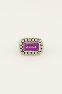 Bold Spirit ring paarse amour bedel