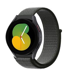 Strap-it Samsung Galaxy Watch 5 - 40mm nylon band (groen)