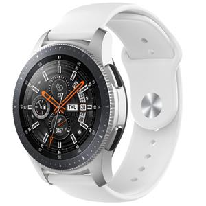 Strap-it Samsung Galaxy Watch sport band 46mm (wit)