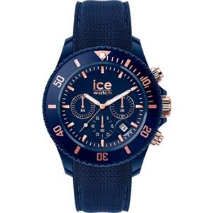 ice-watch Chronograaf ICE chrono Dark blue Rose-Gold L, 020621