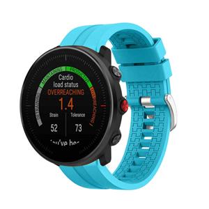 Strap-it Polar Vantage M extreme silicone band (lichtblauw)