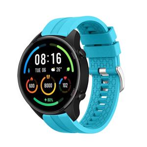 Strap-it Xiaomi Mi Watch extreme silicone band (lichtblauw)