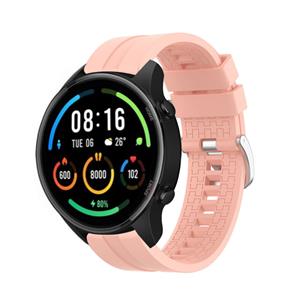 Strap-it Xiaomi Mi Watch extreme silicone band (roze)