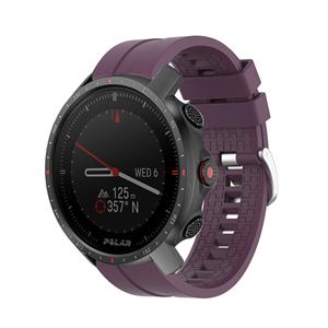 Strap-it Polar Grit X Pro extreme silicone band (paars)