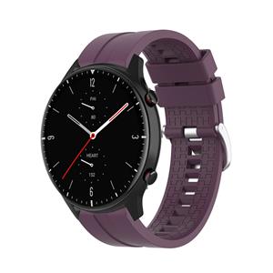 Strap-it Amazfit GTR 2 extreme silicone band (paars)