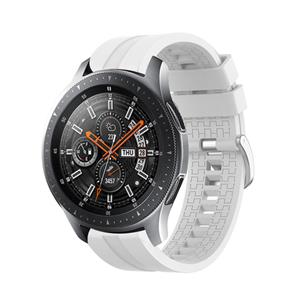 Strap-it Samsung Galaxy Watch 46mm extreme silicone band (wit)