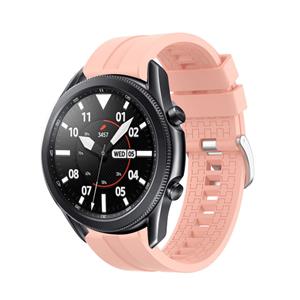 Strap-it Samsung Galaxy Watch 3 45mm extreme silicone band (roze)