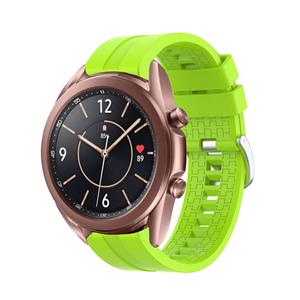 Strap-it Samsung Galaxy Watch 3 41mm extreme silicone band (lime)