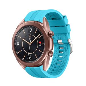 Strap-it Samsung Galaxy Watch 3 41mm extreme silicone band (lichtblauw)