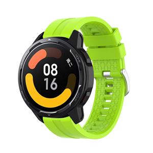 Strap-it Xiaomi Watch S1 extreme silicone band (lime)