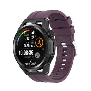 Strap-it Huawei Watch GT Runner extreme silicone band (paars)