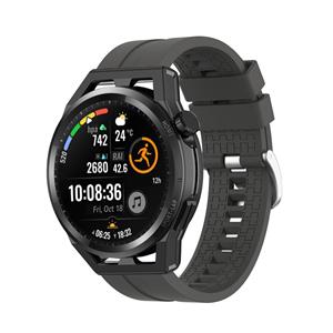 Strap-it Huawei Watch GT Runner extreme silicone band (donkergrijs)