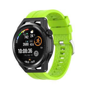 Strap-it Huawei Watch GT Runner extreme silicone band (lime)