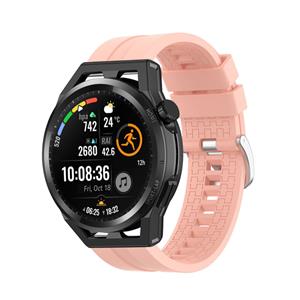 Strap-it Huawei Watch GT Runner extreme silicone band (roze)