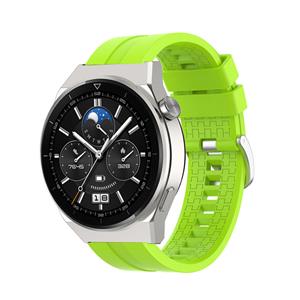 Strap-it Huawei Watch GT 3 Pro 46mm extreme silicone band (lime)