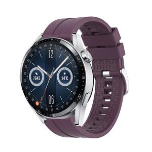 Strap-it Huawei Watch GT 3 46mm extreme silicone band (paars)