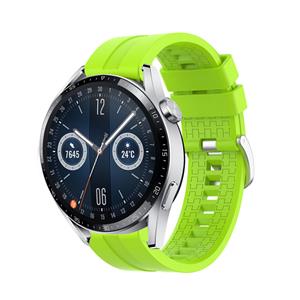 Strap-it Huawei Watch GT 3 46mm extreme silicone band (lime)