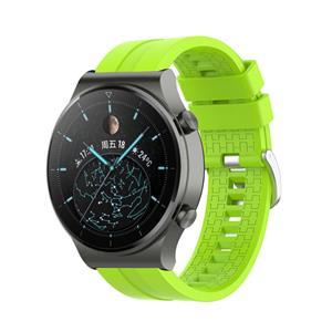 Strap-it Huawei Watch GT 2 Pro extreme silicone band (lime)