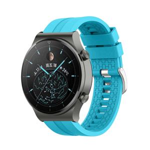 Strap-it Huawei Watch GT 2 Pro extreme silicone band (lichtblauw)