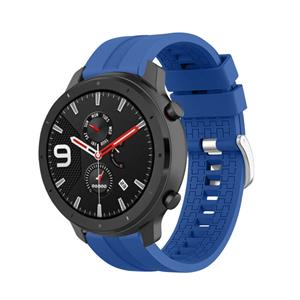 Strap-it Xiaomi Amazfit GTR extreme silicone band (blauw)