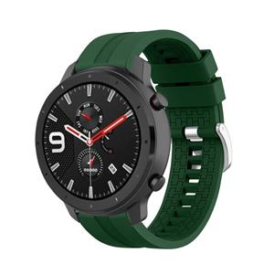 Strap-it Xiaomi  Amazfit GTR extreme silicone band (legergroen)