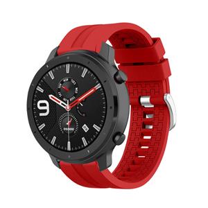 Strap-it Xiaomi Amazfit GTR extreme silicone band (rood)