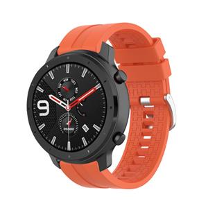 Strap-it Xiaomi Amazfit GTR extreme silicone band (oranje)