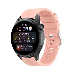 Strap-it Huawei Watch 3 (Pro) extreme silicone band (roze)