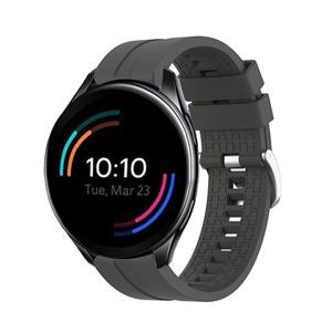 Strap-it OnePlus Watch extreme silicone band (donkergrijs)