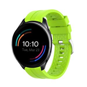 Strap-it OnePlus Watch extreme silicone band (lime)