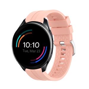 Strap-it OnePlus Watch extreme silicone band (roze)