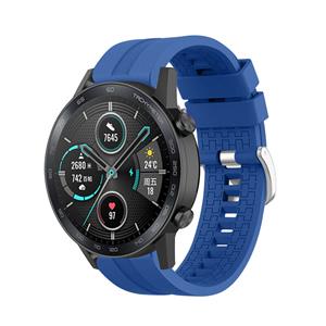 Strap-it Honor Magic Watch 2 extreme silicone band (blauw)