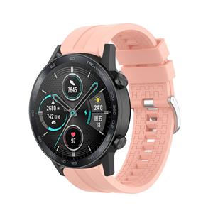 Strap-it Honor Magic Watch 2 extreme silicone band (roze)