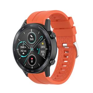 Strap-it Honor Magic Watch 2 extreme silicone band (oranje)