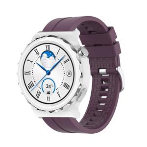 Strap-it Huawei Watch GT 3 Pro 43mm extreme silicone band (paars)