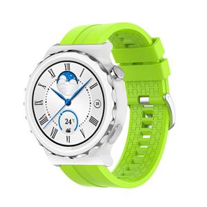 Strap-it Huawei Watch GT 3 Pro 43mm extreme silicone band (lime)